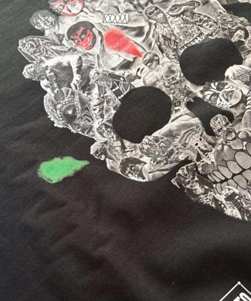 受注生産】グレート・ムタ「SKULL」トレーナー（黒） | KEIJI MUTO