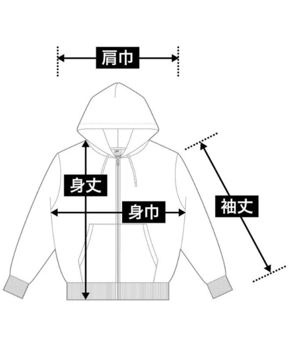 受注生産】グレート・ムタ「毒霧緑」ジップアップパーカー | KEIJI