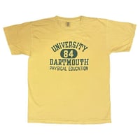 NEW COLLEGE TEE 84 YEL