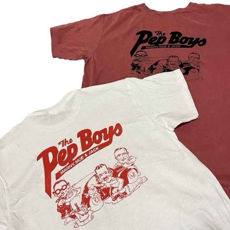 NEW PRINT TEE PEP BOYS | BooFooWoo CO.,LTD.ONLI...