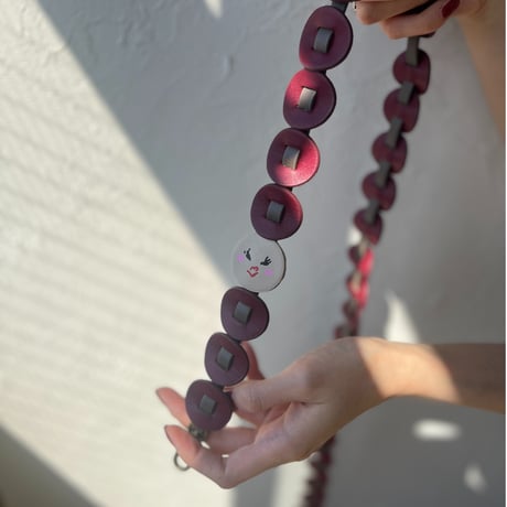 Round face strap - long