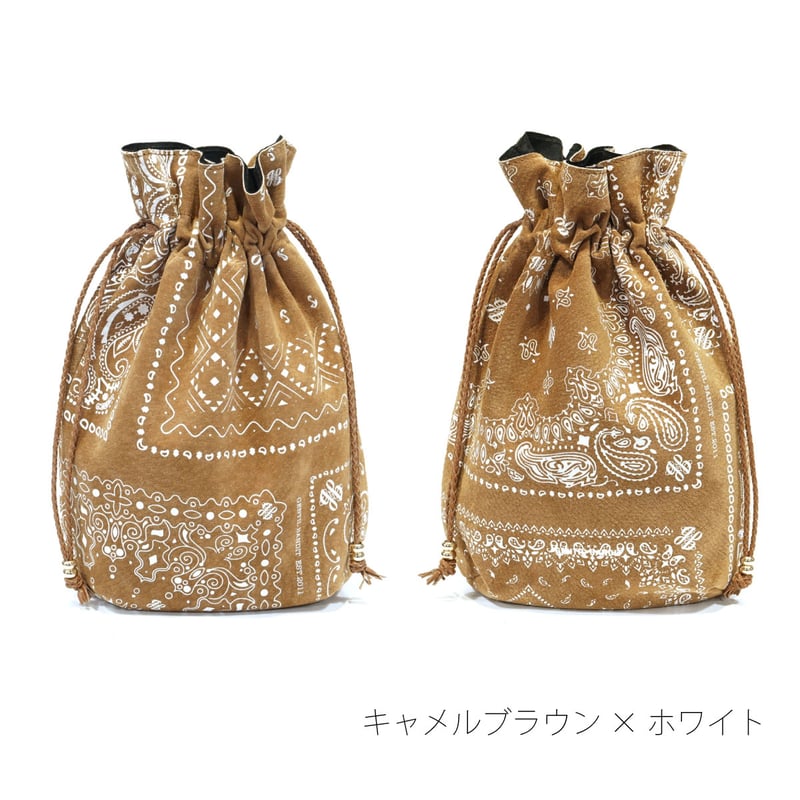 GENTIL BANDIT スエード巾着バッグ | Demodee Official Onli