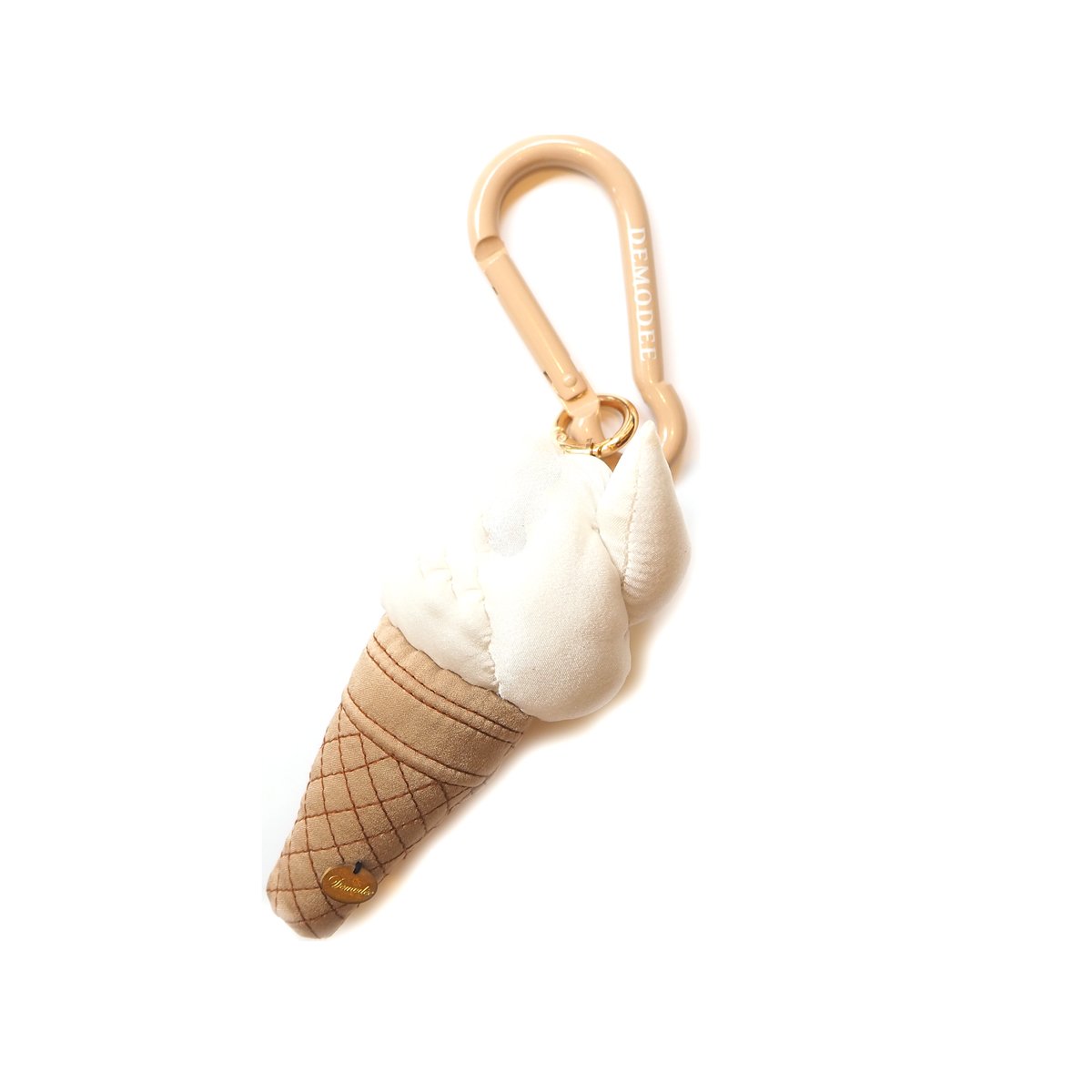 デモデ ソフトクリームチャーム Carabiner-SOFT ICE CREAM WHITE | Demodee Offici