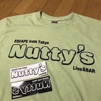 ナッティーズ ロゴ 半袖Tシャツ（ピスタチオ）＋ステッカー