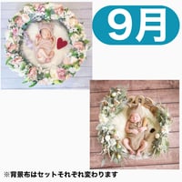 返送料別途負担【9月予定日の方事前予約枠】ゆめかわリース＆2wayスワッグ〈NB〉