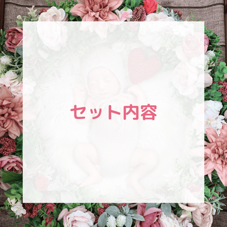 【100日祝い】各撮影セット内容