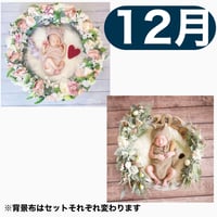 返送料別途負担【12月予定日の方事前予約枠】ゆめかわリース＆2wayスワッグ〈NB〉