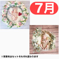 返送料別途負担【7月予定日の方事前予約枠】ゆめかわリース＆2wayスワッグ〈NB〉
