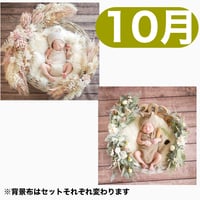 返送料別途負担【10月予定日の方事前予約枠】スモーキーオレンジスワッグ＆2wayスワッグ〈NB〉