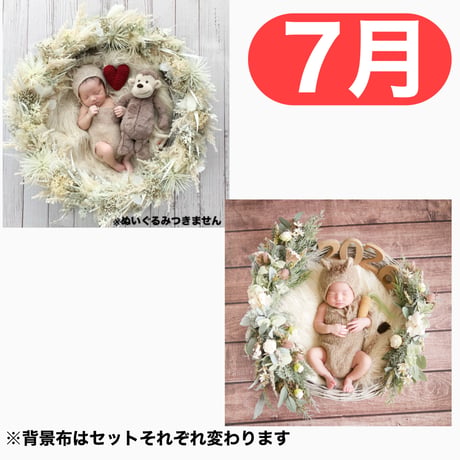 返送料別途負担【7月予定日の方事前予約】パンパスホワイトリース ＆2wayスワッグ〈NB〉