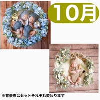 返送料別途負担【10月予定日の方事前予約枠】アンティークアジサイリース ＆2wayスワッグ〈NB〉