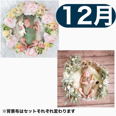 返送料別途負担【12月予定日の方事前予約枠】ユニコーンのパステルフラワーリース ＆2wayスワッグ〈NB〉