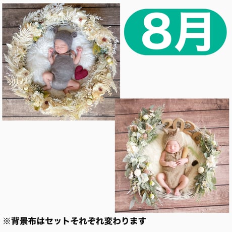 返送料別途負担【8月予定日の方事前予約枠】パームフラワーリース＆2wayスワッグ〈NB〉