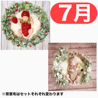 返送料別途負担【7月予定日の方事前予約枠】いちご衣装のいちごベリーリース＆2wayスワッグ〈NB〉