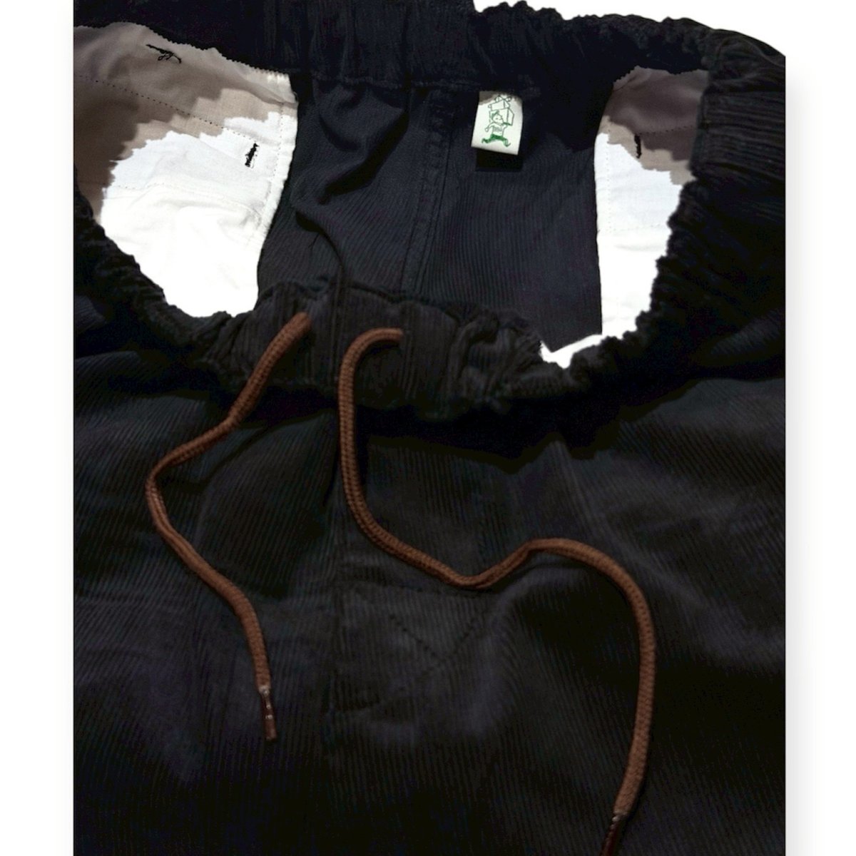 RELAXFIT 】 №147 CORDUROY EASY SLACKS ブラッ