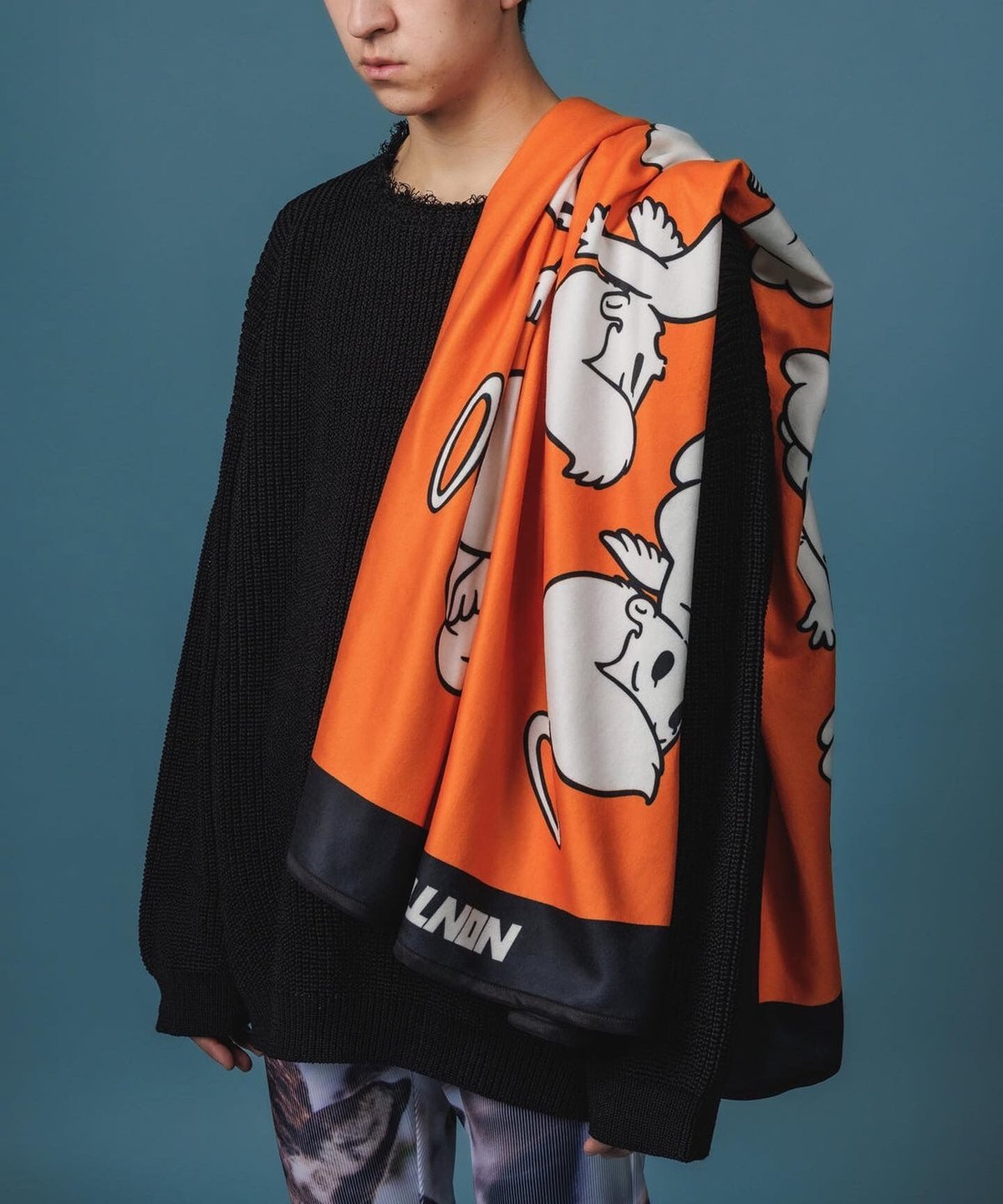 NONTOKYO 】手塚治虫 リボンの騎士 コラボ ブランケットオレンジ