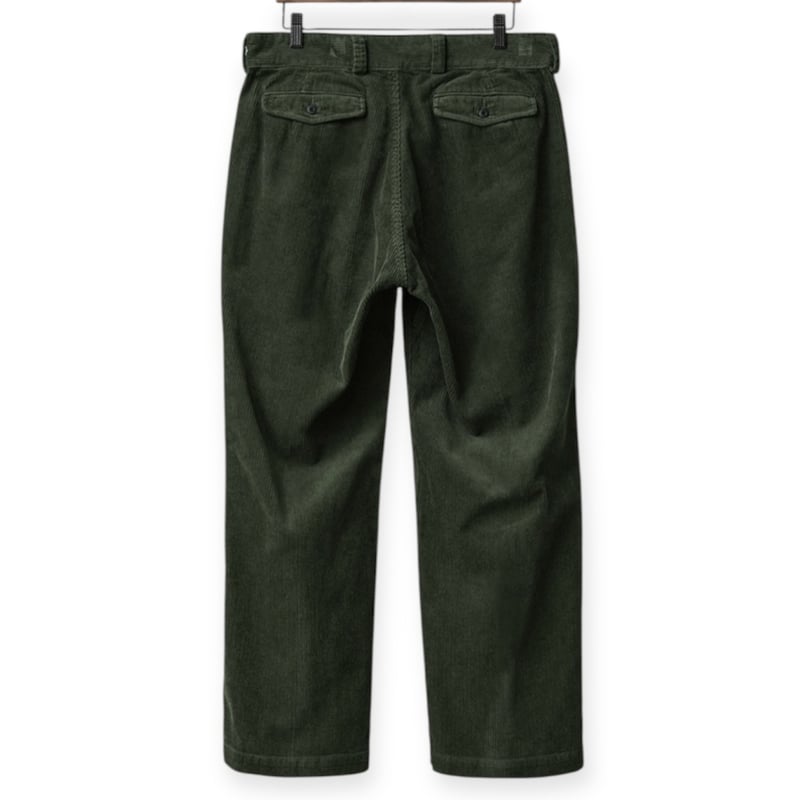フランス軍1950～60年代M-52ツータックコーデュロイトラウザー ストレート WAIPER inc 】フランス軍 1950～60年代 M-52 ツータック