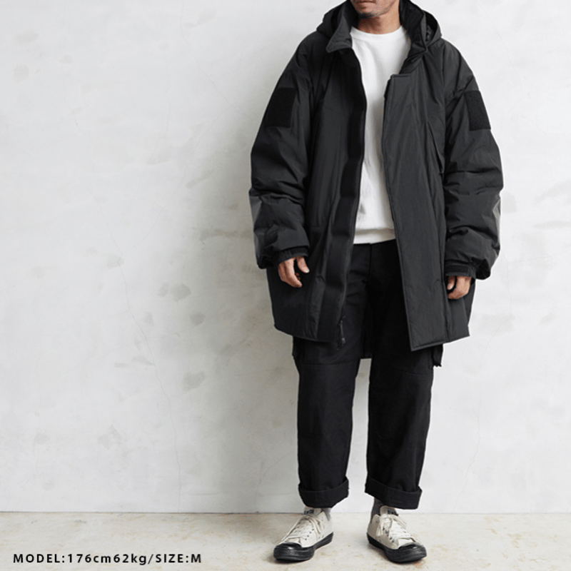 WAIPER.inc 米軍 PCU LEVEL7 TYPE2 ブラック WAIPER.inc ワイパーインク 米軍 PCU LEVEL7 TYPE2 PRIMALOFT