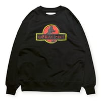【 TEPPEI FURUYAMA 】JURASSIC MOUSE　CREW SWEAT　 BLACK