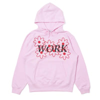 【 NONTOKYO 】WORK PRINT PULLOVER PARKA (PINK)