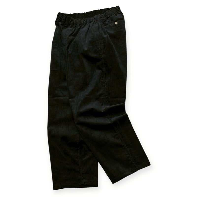 RELAXFIT 】 №147 CORDUROY EASY SLACKS ブラッ