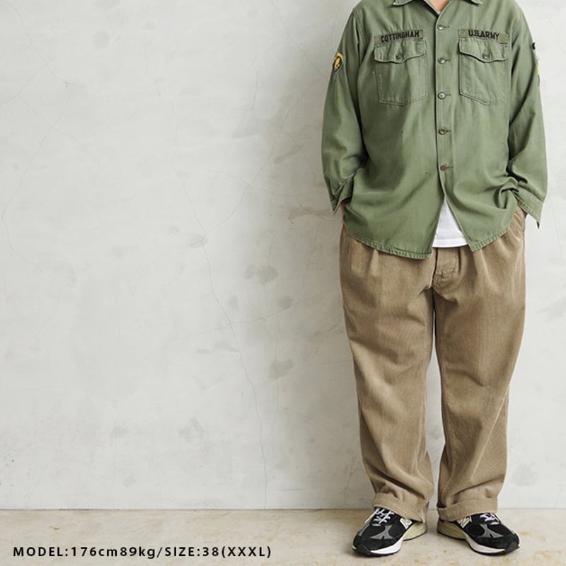 WAIPER inc 】フランス軍 1950～60年代 M-52 ツータック コーデュロイ