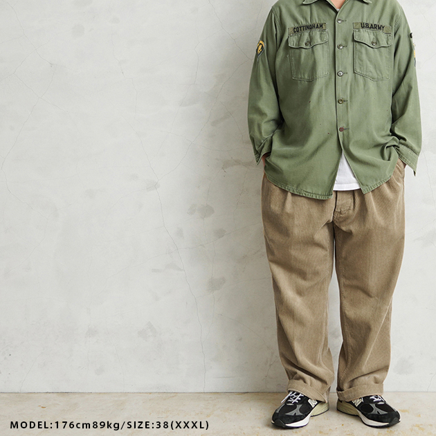 WAIPER inc 】フランス軍 1950～60年代 M-52 ツータック コーデュロイ