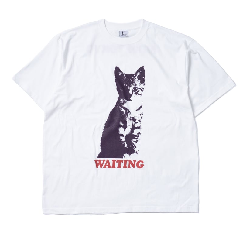 NONTOKYO 】PRINT BIG T-SHIRT (CAT / WHITE) | A NONTOKYO 】PRINT BIG T-SHIRT (CAT / WHITE) | A