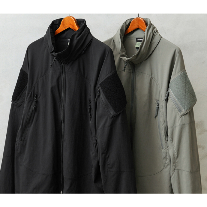 米軍 WAIPER.inc LEVEL5 ソフトシェルジャケット BLACK WAIPER inc 】 LEVEL5 ソフトシェルジャケット PERTEX UNLIMI