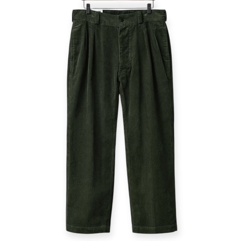 フランス軍1950～60年代M-52ツータックコーデュロイトラウザー ストレート フランス軍 1950～60年代 M-52 ツータック コーデュロイ