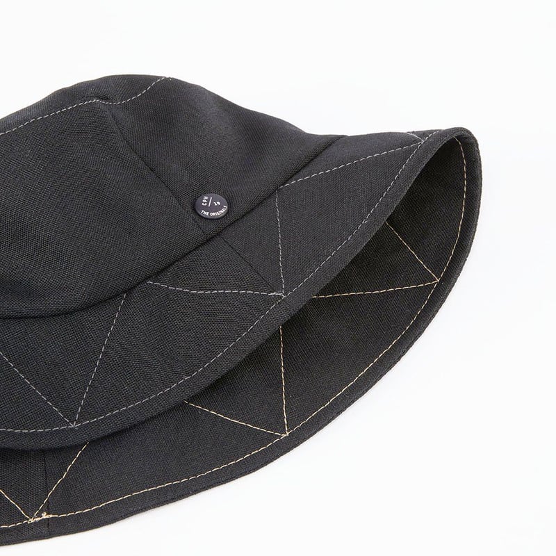 CPH / BUCKET HAT LINEN DENIM ブラック CPH / BUCKET HAT LINEN DENIM ブラック