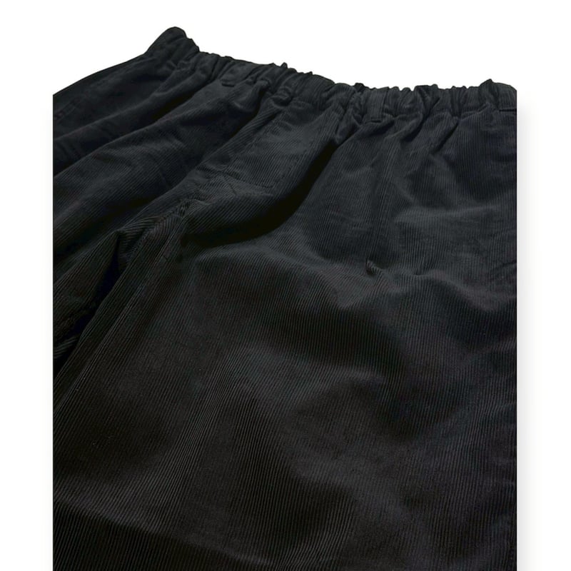 RELAXFIT 】 №147 CORDUROY EASY SLACKS ブラッ