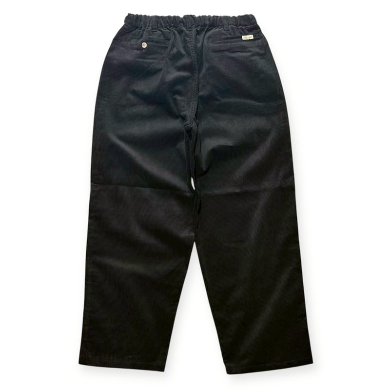 RELAXFIT 】 №147 CORDUROY EASY SLACKS ブラッ