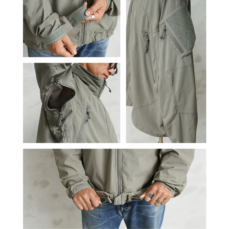 WAIPER inc 】 LEVEL5 ソフトシェルジャケット PERTEX UNLIMI