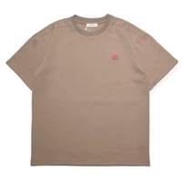 【THE NERDYS 】ザ ナーディーズ / European Antiques Flower Embroidery S/S. BEIGE
