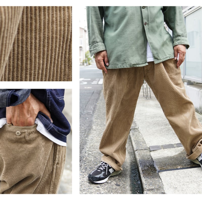 WAIPER inc 】フランス軍 1950～60年代 M-52 ツータック コーデュロイ