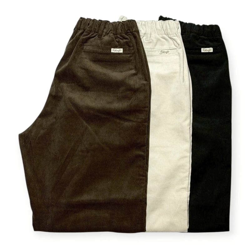 RELAXFIT 】 №147 CORDUROY EASY SLACKS ブラウ