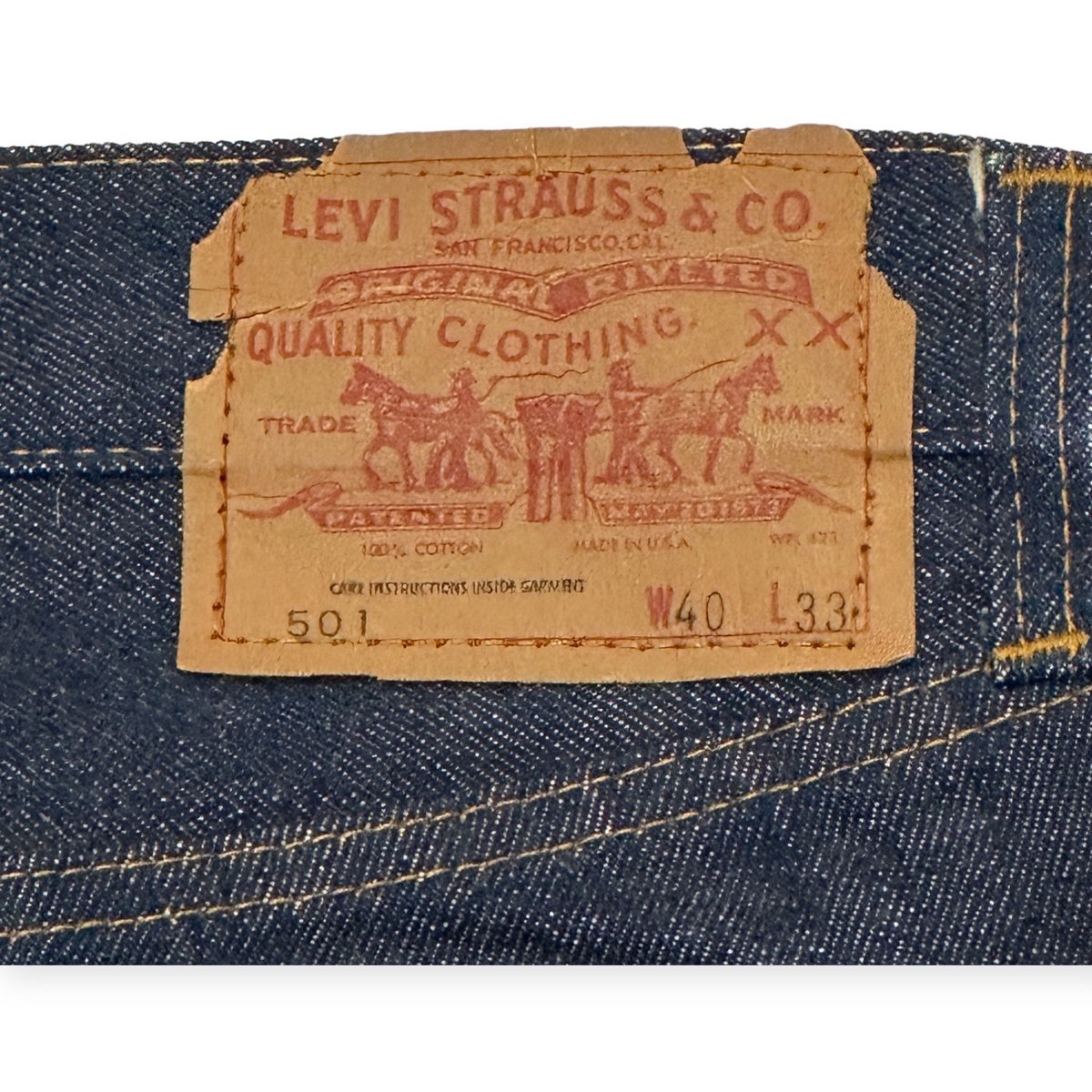 Levi's VINTAGE 】DEADSTOCK 501 66前期 | AVAKAN /