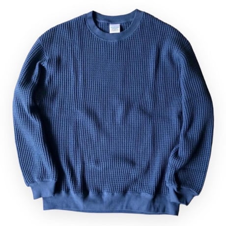 【 RELAXFIT  】WAFFLE HOUSE　NAVY