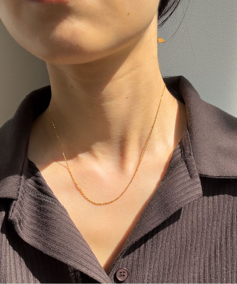 Sicilia Chain Necklace (2colors) | Jeane Kathleen 