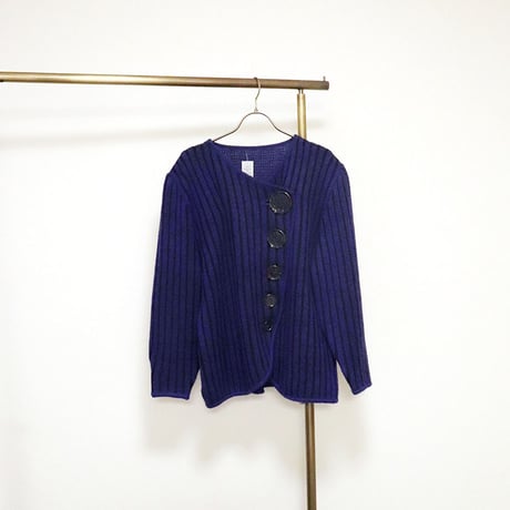 Gradient Button Cardigan