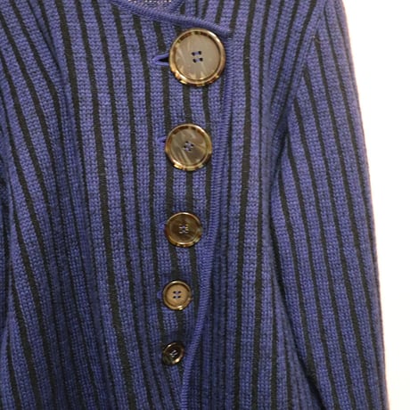 Gradient Button Cardigan