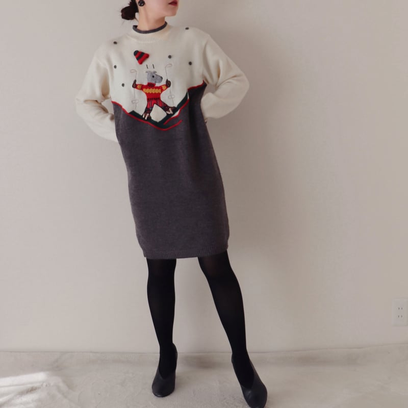 Rene Derhy knit dress | Maison T