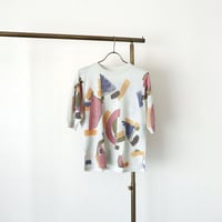 Champagne lame summer knit