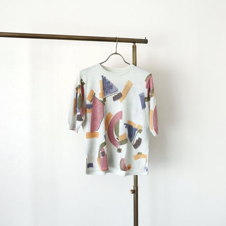 Champagne lame summer knit