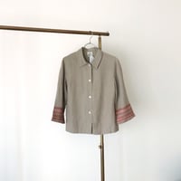 Silk linen jacket