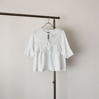 Volume lace blouse