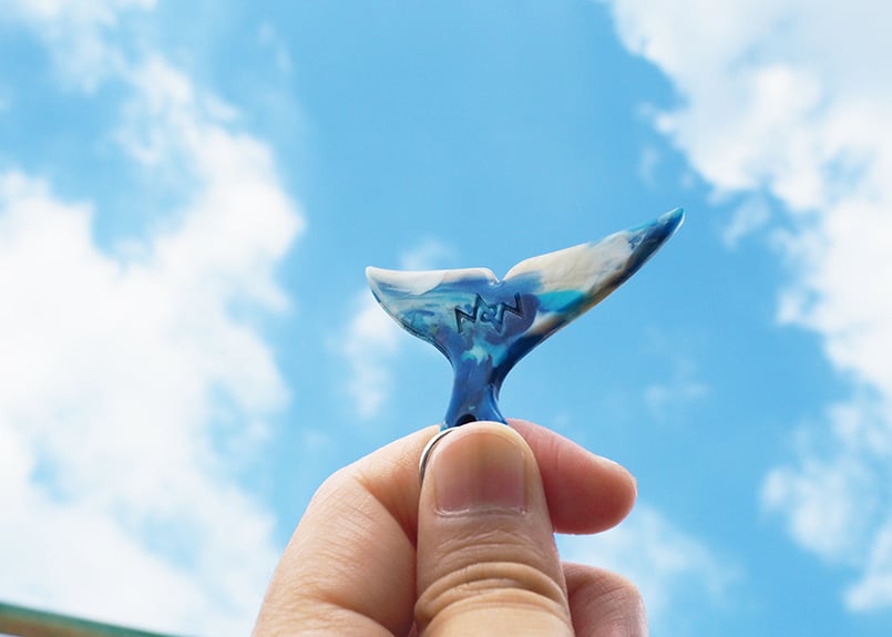 Message of the Whale（MOW）Design byあらたひとむ【海洋生物アー