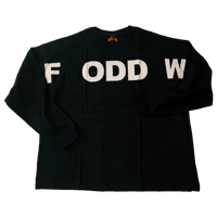 " ODDFW " Long Sleeve T-shirt ( original tag print )