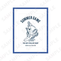 額装「SUMMER GAME」